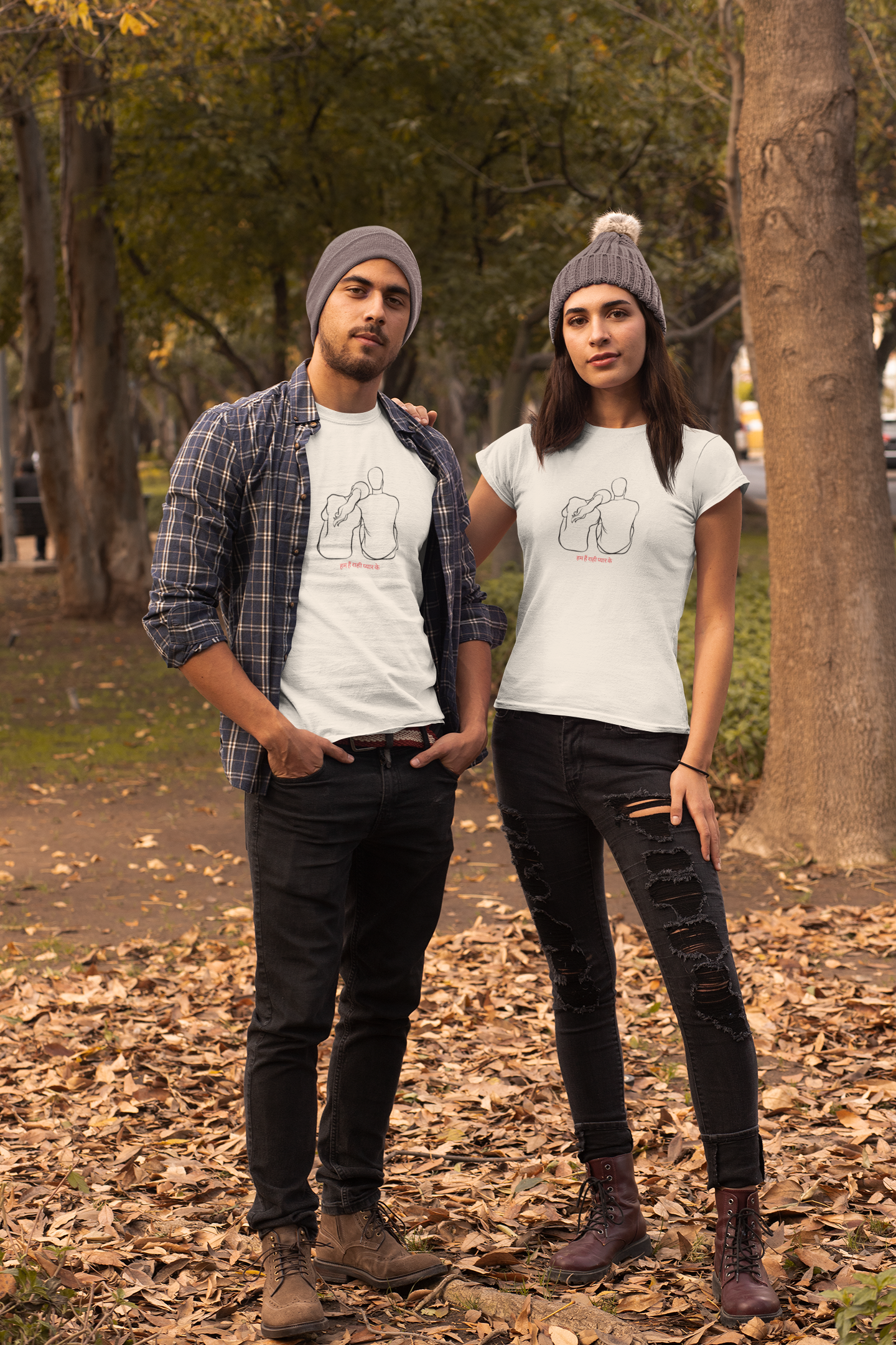Hum Hain Rahi Pyar Ke Couple T-Shirts