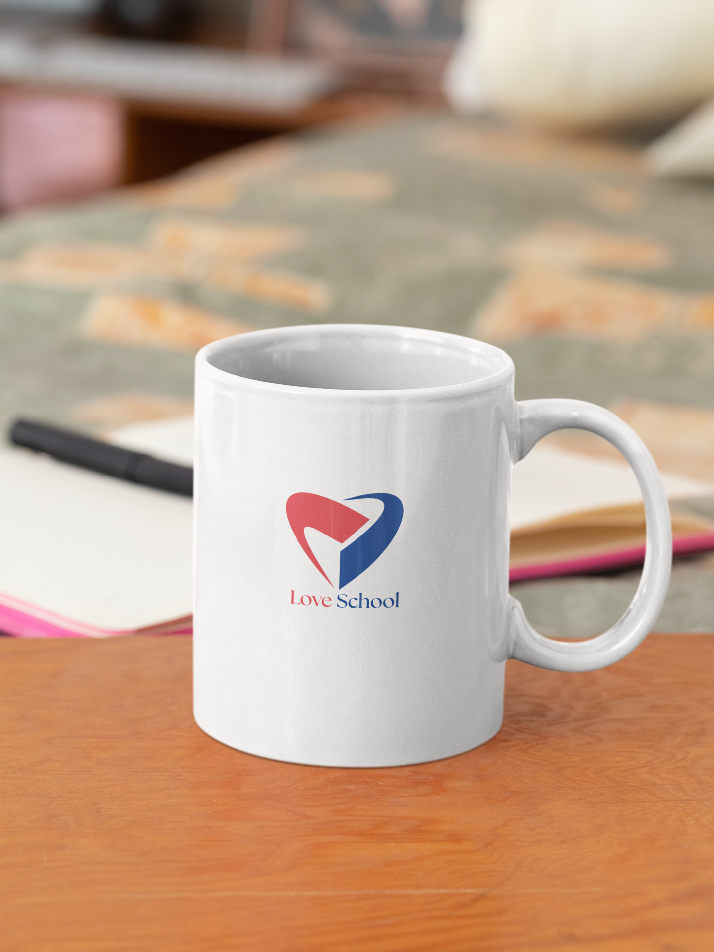 Love School Coffee Mug – Where Every Sip Learns a Lesson