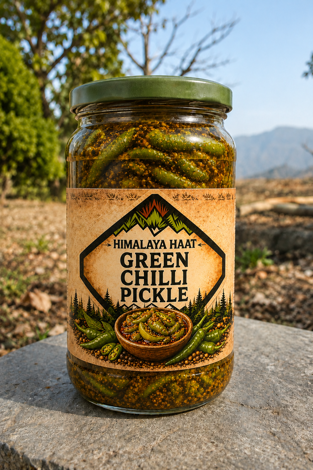 Green Chilli Pickle