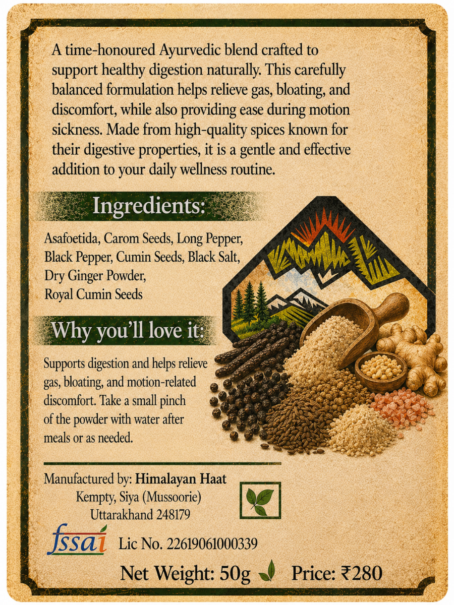 Hingoshtak Digestive Powder