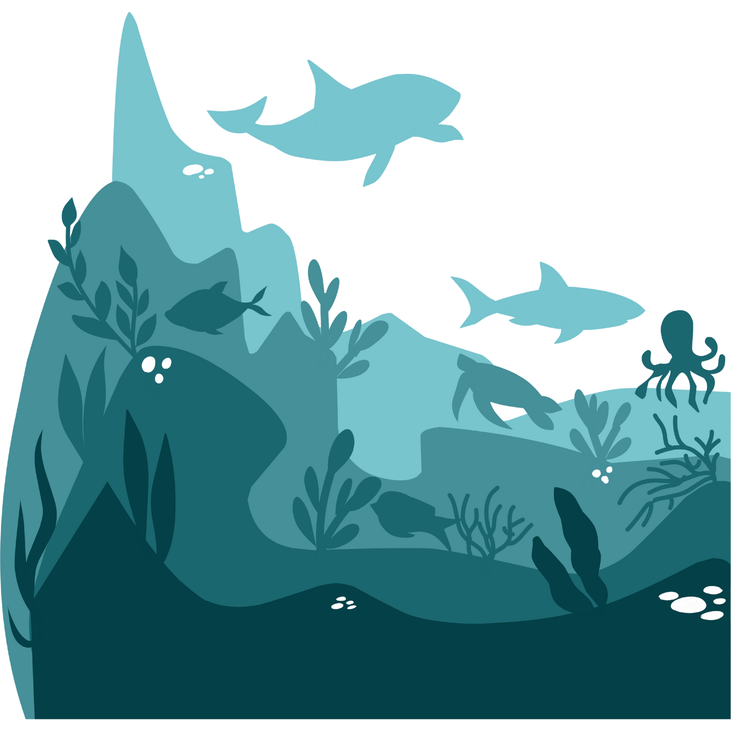 Marine Ecosystem T-Shirt for Men