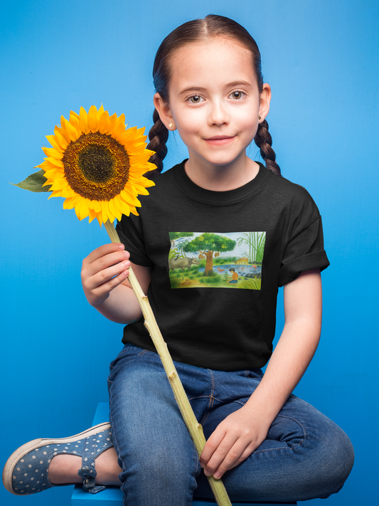 Rhino and Me T-Shirt for Girls