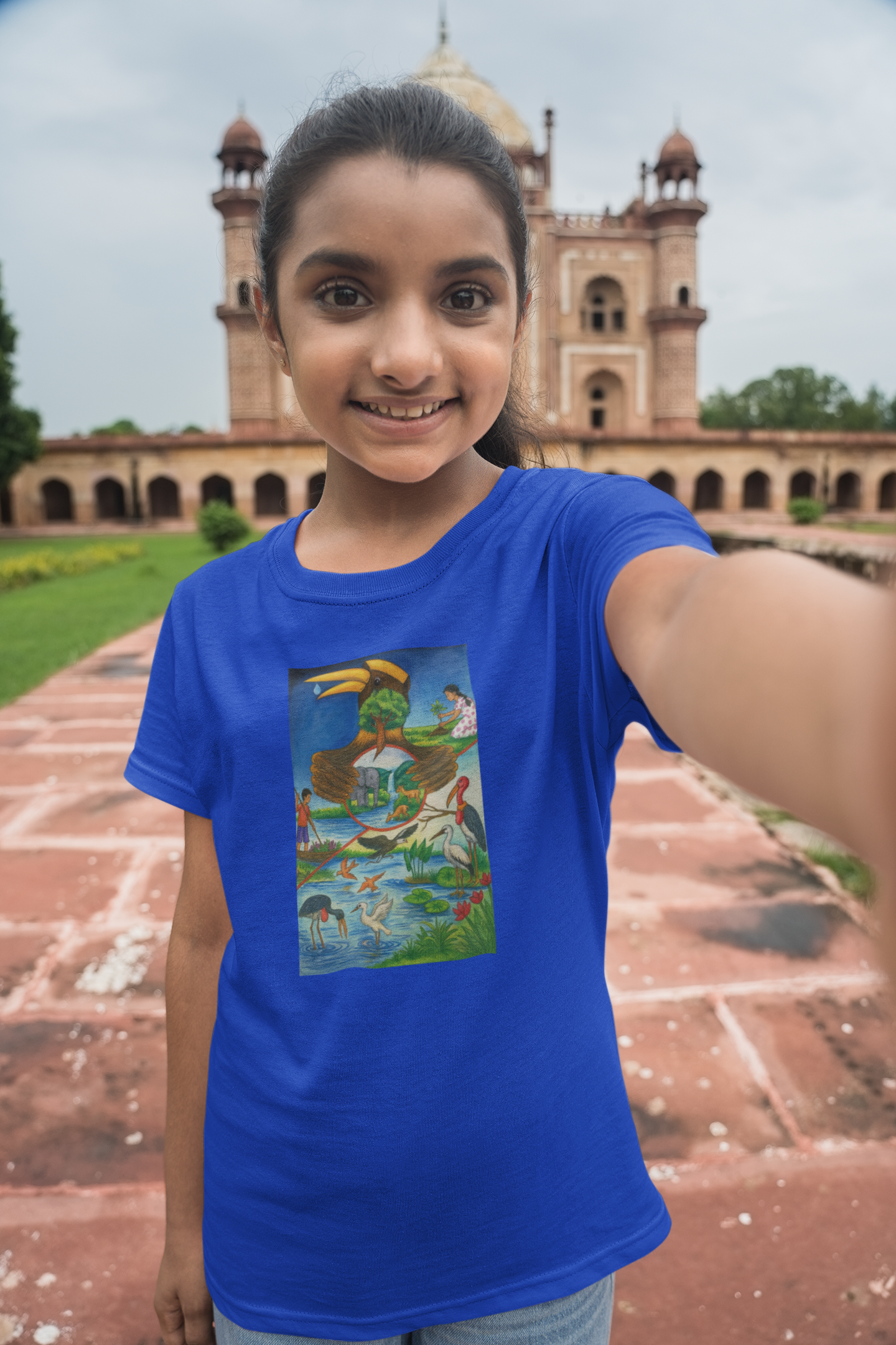 Wetland scenes T-Shirt for Girls