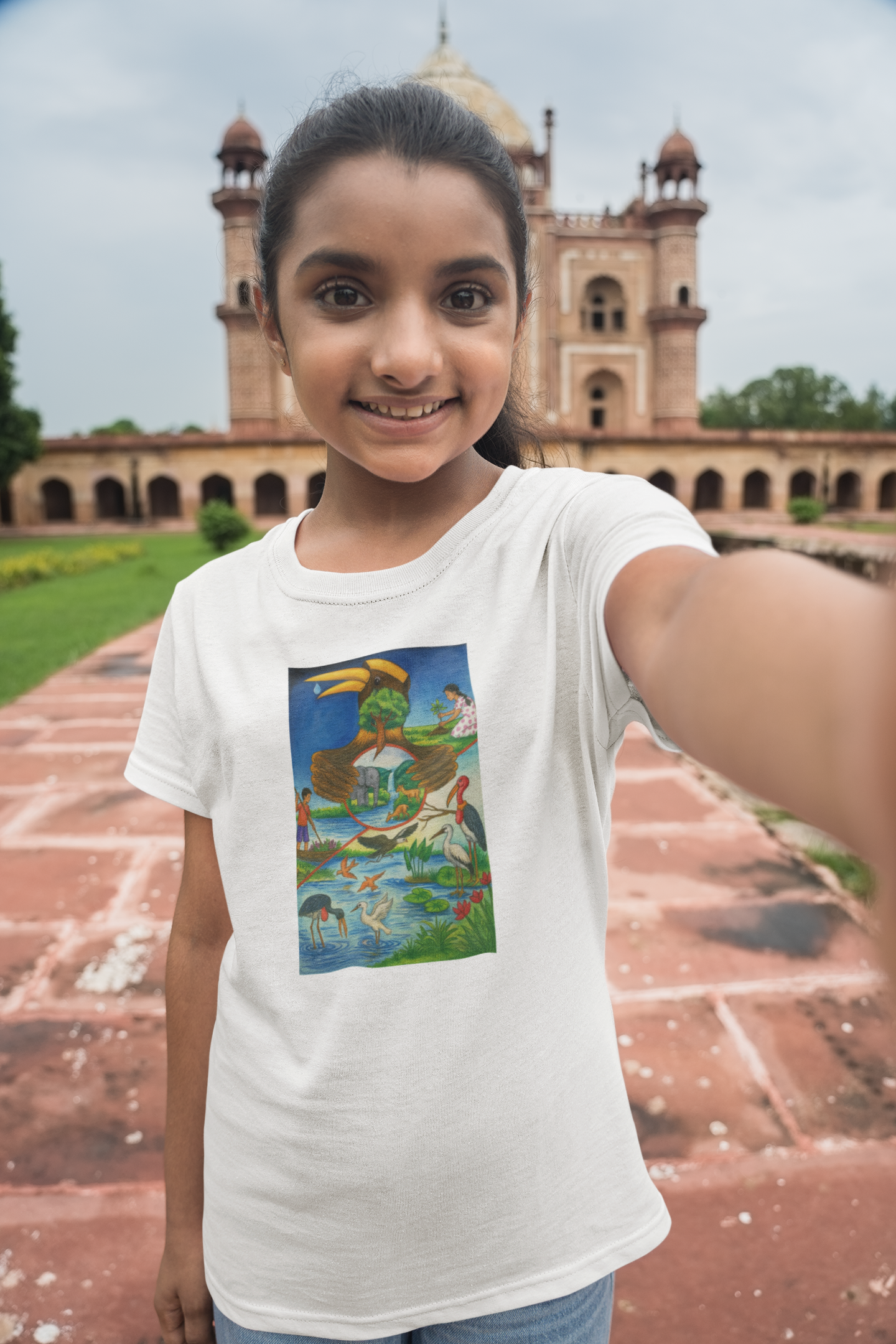 Wetland scenes T-Shirt for Girls