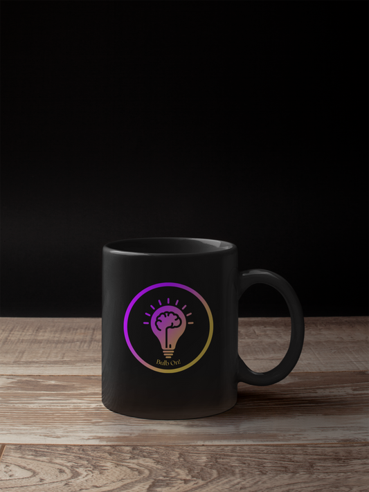 Bulb On Coffee Mug – Sip & Spark Ideas